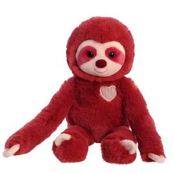 Aurora - Valentines - 12" Sweety Sloth Red