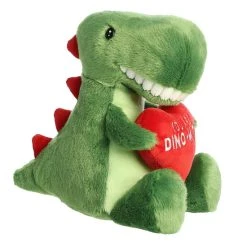 Aurora - Val Sayings - 9" You Are Dino-Mite T-Rex Green