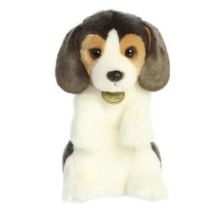 Aurora - Miyoni - Sitting Pretty - 9.5" Beagle Pup White